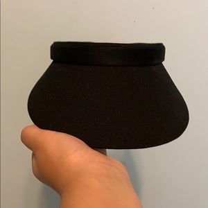 Black Visor hat